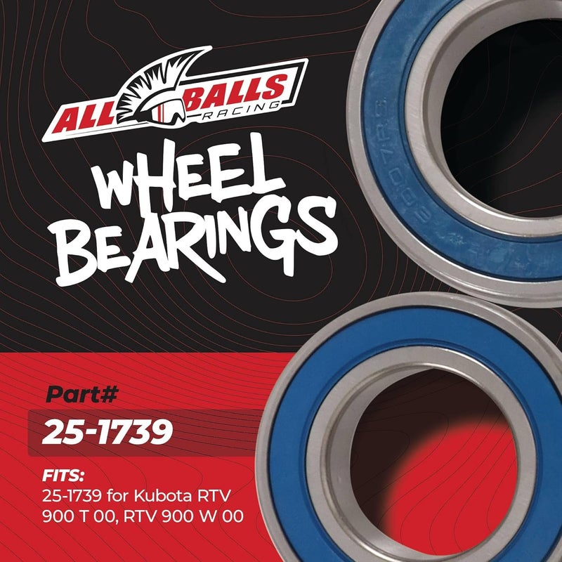 All Balls Racing 25-1739 Wheel Bearing Kit - Image 5