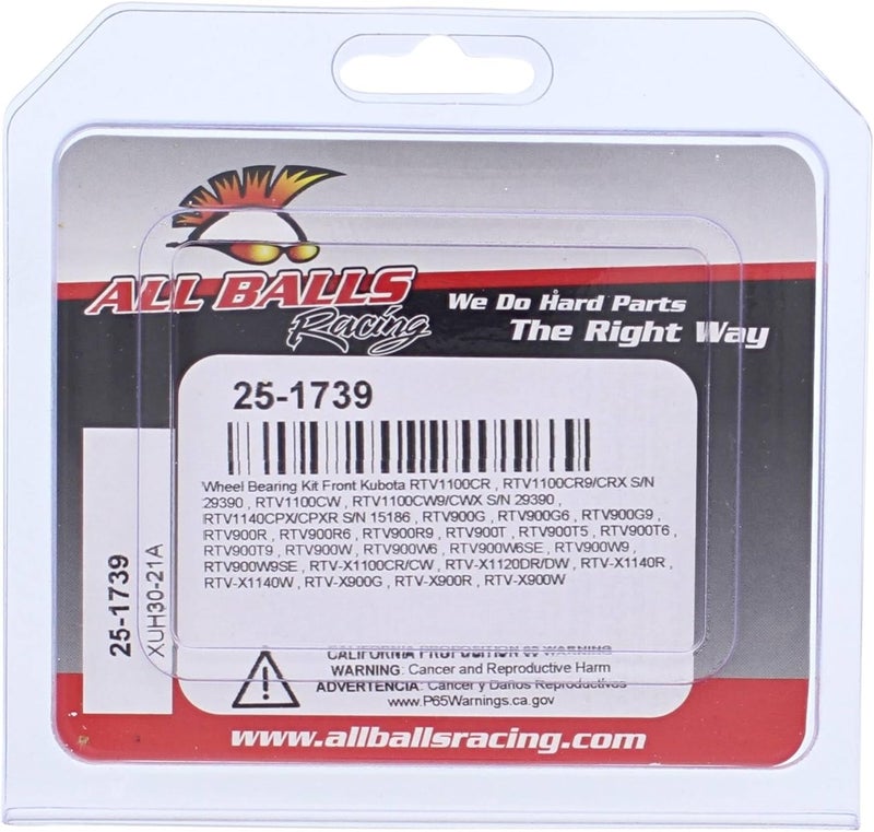 All Balls Racing 25-1739 Wheel Bearing Kit - Image 4