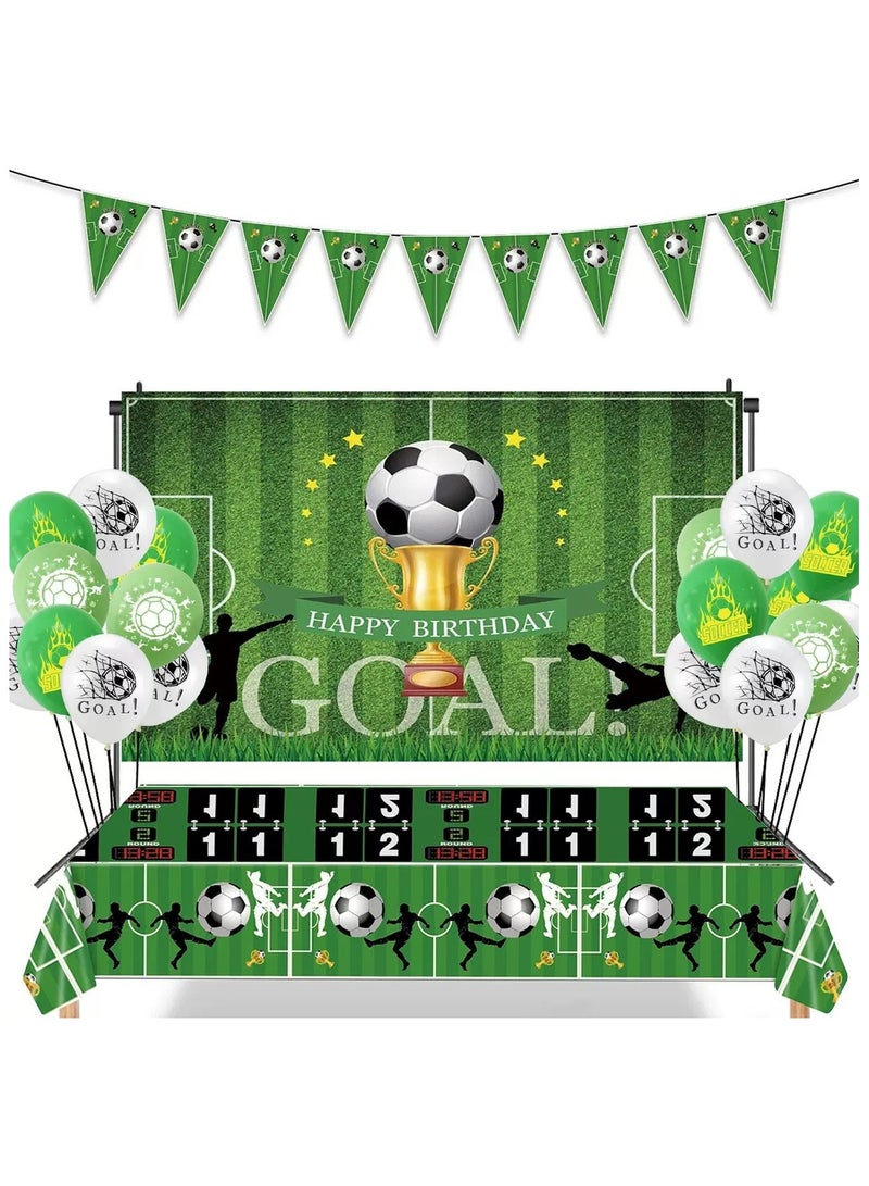 لوازم تزيين حفلة بموضوع كرة القدم - Image 1