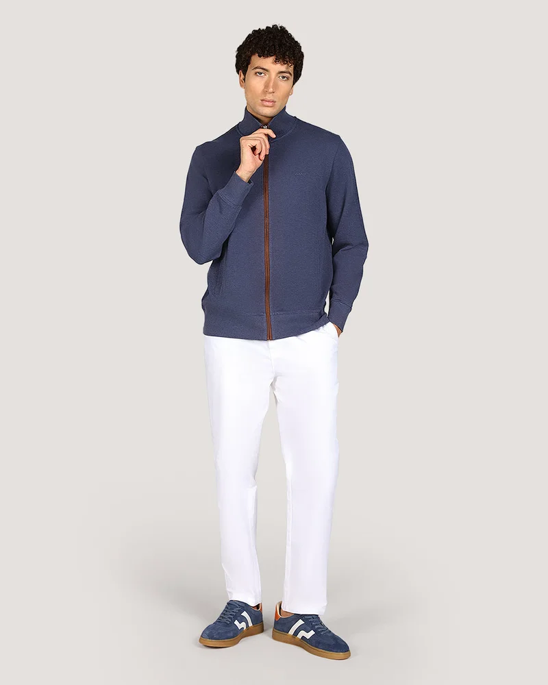GANT Sacker Rib Full Zip Cardigan