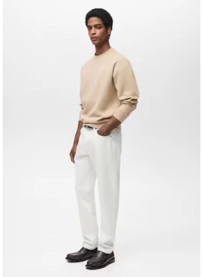 Mango Man Regular-Fit Cotton Sweatshirt