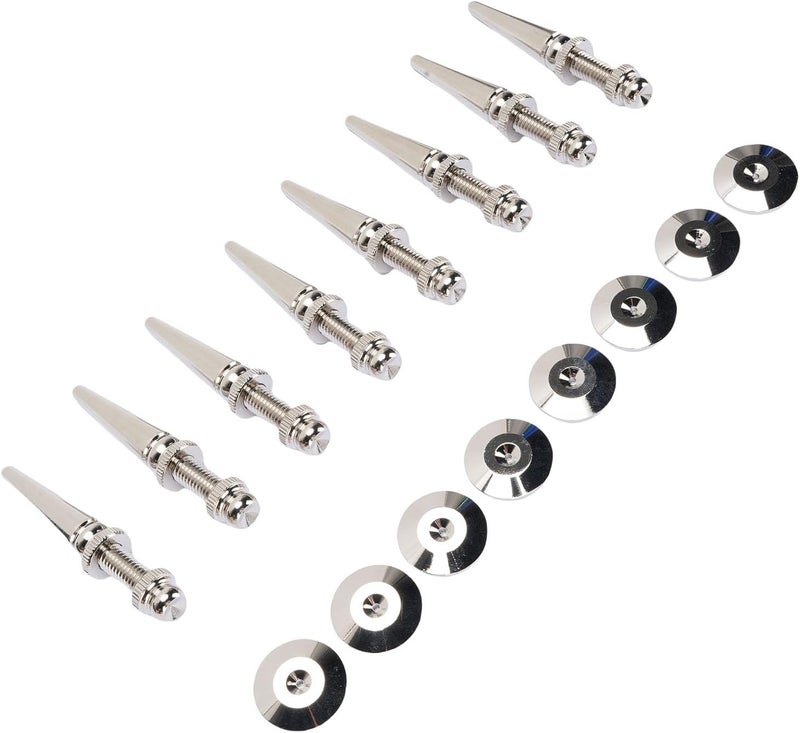 Yoidesu Speaker Spikes, Adjustable Height 8 Pcs Shockproof Speaker Isolation Spikes for CD DVD Player - Image 2