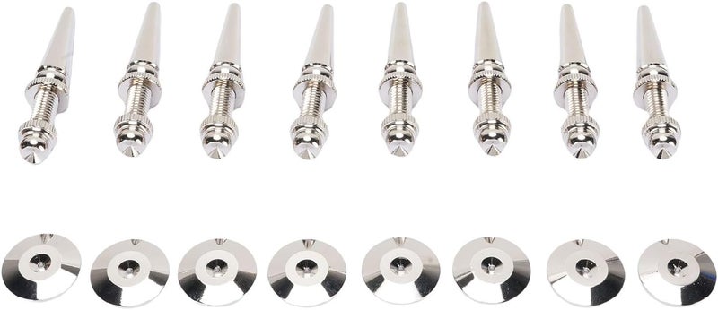 Yoidesu Speaker Spikes, Adjustable Height 8 Pcs Shockproof Speaker Isolation Spikes for CD DVD Player - Image 1