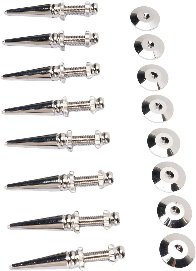 Yoidesu Speaker Spikes, Adjustable Height 8 Pcs Shockproof Speaker Isolation Spikes for CD DVD Player - Image 5