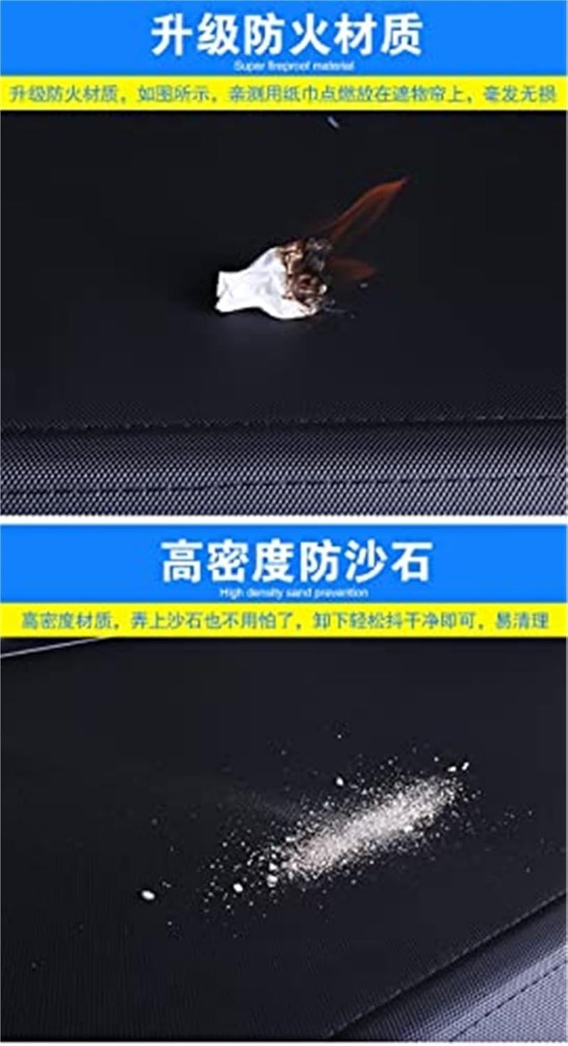 QASULER Car Trunk Cargo Cover for Toyota Land Cruiser - Image 2