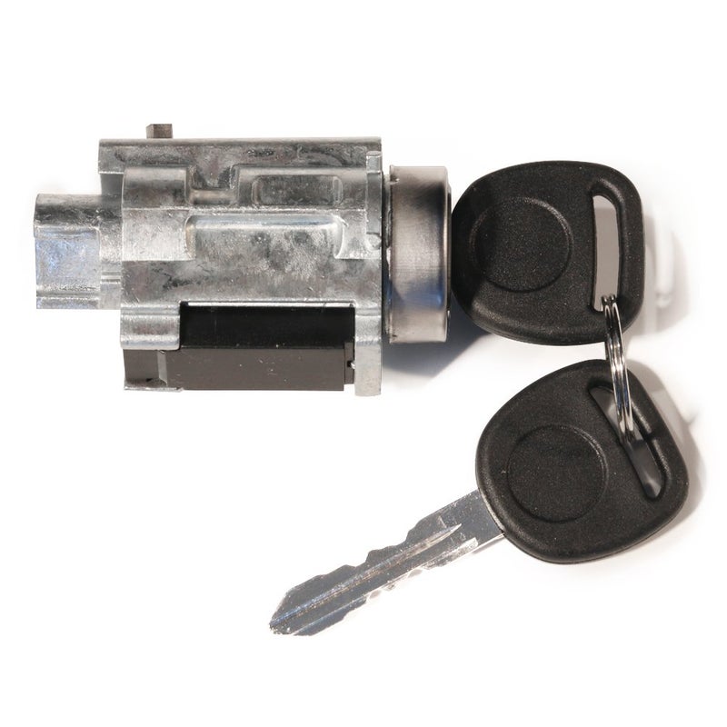 AA Ignition Ignition Lock Cylinder with Keys and Passlock Chip Starter - Replaces D1493F, 12458191, 25832354, 924-719 - Compatible with Chevy, Oldsmobile, Pontiac Vehicles - Malibu, Monte Carlo, Impala, Grand Am - Image 4