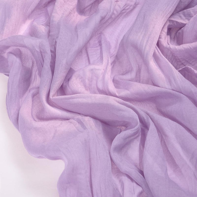 Socomi 2pcs Lilac Purple Lavender Cheesecloth Table Runner Easter Spring Boho Rustic Gauze 120 inch 10FT Cheese Cloth Runner for Wedding Party Baby Shower Birthday Home Decor Holiday Decorations - Image 3