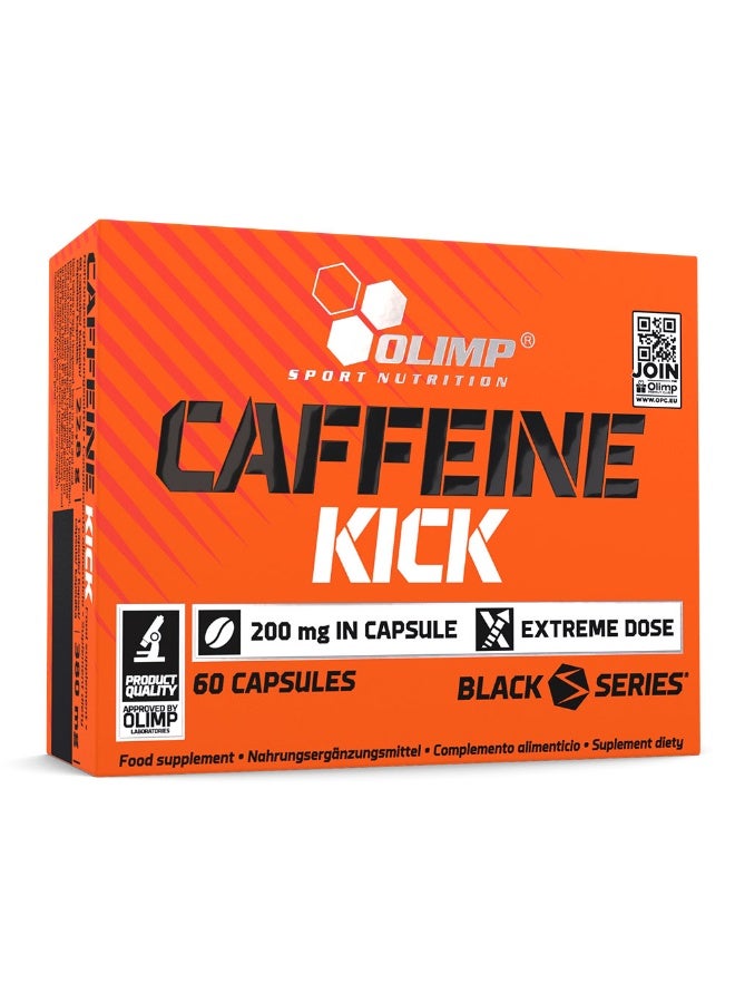 Olimp Sport Nutrition Caffeine Kick, 60 Capsules, Supports the Burning of Fat - Image 1