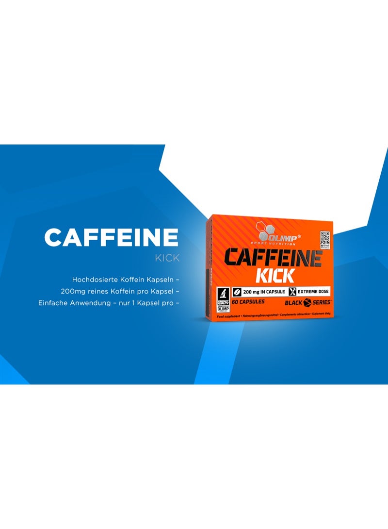 Olimp Sport Nutrition Caffeine Kick, 60 Capsules, Supports the Burning of Fat - Image 2