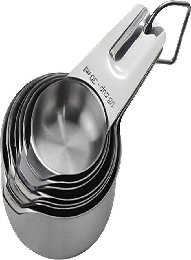 i Kito 7 Piece Professional Grade Stainless Steel Measuring Cups Set By i Kito - Image 1