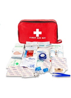 Rock Pow First Aid Kit,184 Pcs Travel Emergency Survival Kits Portable Outdoor Survival Disaster Earthquake Emergency Bags Big Capacity Home Car  - Image 1