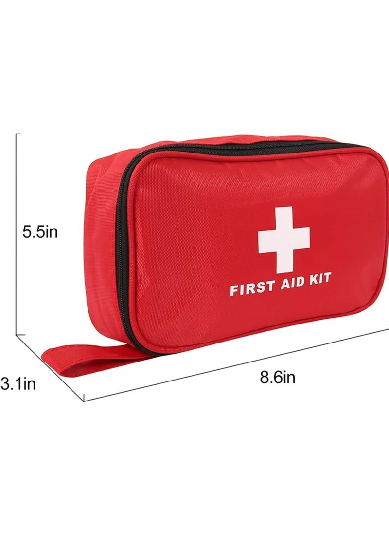 First Aid Kit,184 Pcs Travel Emergency Survival Kits Portable Outdoor Survival Disaster Earthquake Emergency Bags Big Capacity Home Car