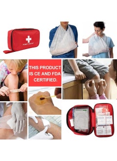 Rock Pow First Aid Kit,184 Pcs Travel Emergency Survival Kits Portable Outdoor Survival Disaster Earthquake Emergency Bags Big Capacity Home Car  - Image 2