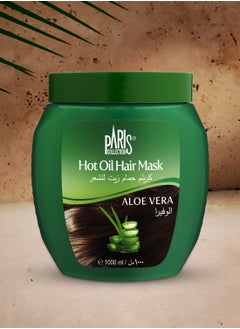 Paris Collection Aloe Vera Hot Oil Hair Mask Unisex 1000ml  - Image 2