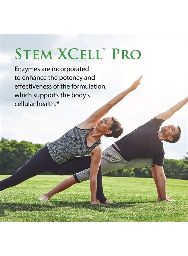 Enzyme Science ™ Stem XCell™ Pro, 60 Capsules – Antioxidant Support for Cellular and Immune Health – Helps Protect from Oxidative Damage with Green Tea – Stem Cell Health Supplement - Image 3