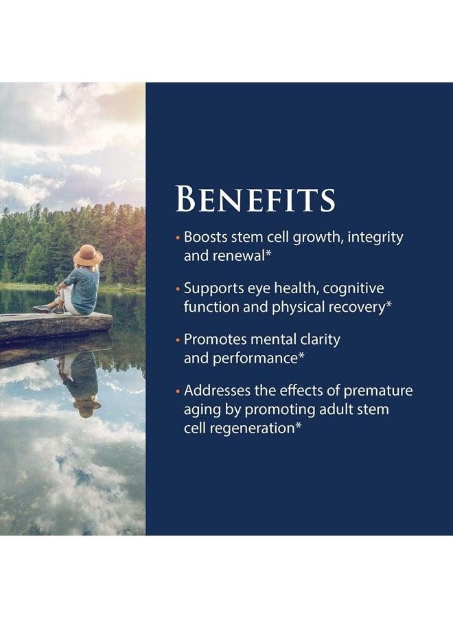 Enzyme Science ™ Stem XCell™ Pro, 60 Capsules – Antioxidant Support for Cellular and Immune Health – Helps Protect from Oxidative Damage with Green Tea – Stem Cell Health Supplement - Image 4