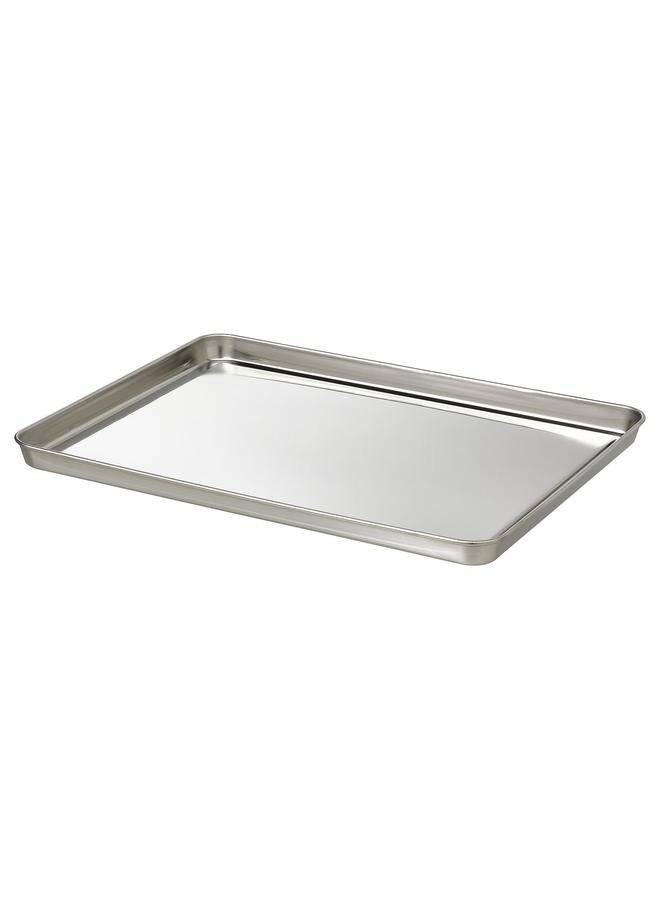 Green Tiger Serving Tray, Stainless Steel, 40X30 Cm - Image 1