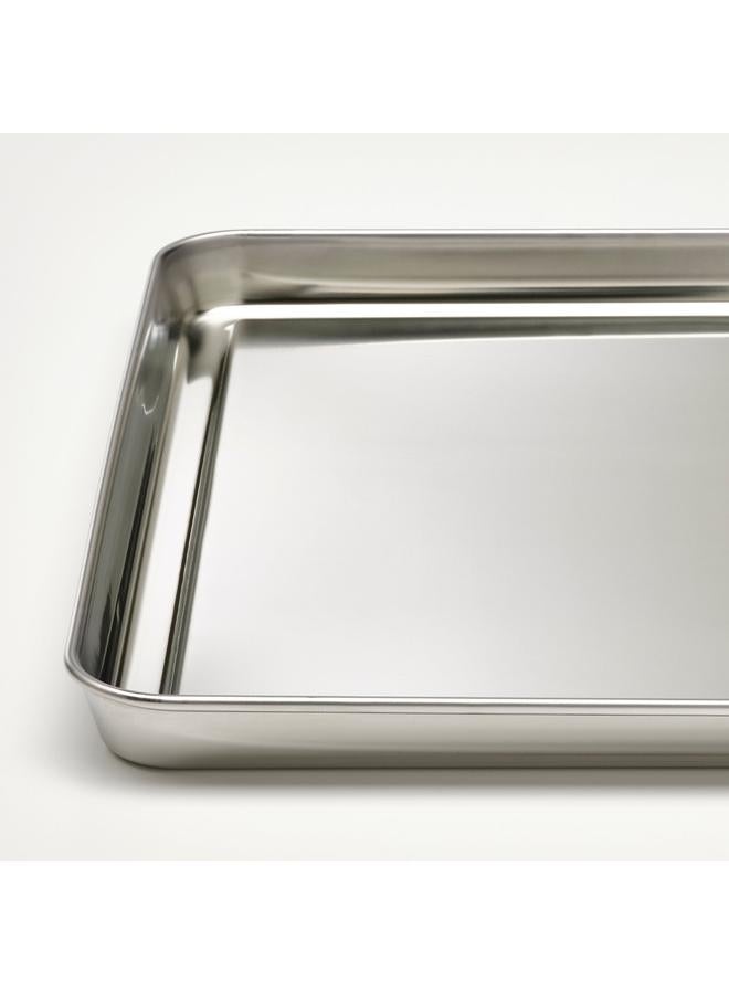 Green Tiger Serving Tray, Stainless Steel, 40X30 Cm - Image 2