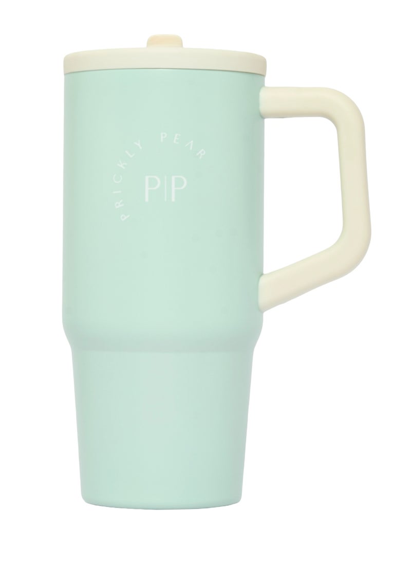 Prickly Pear Stainless Steel 20 Oz Hydrator 2.0 Water Bottle Sage & Cream Logo - Image 2