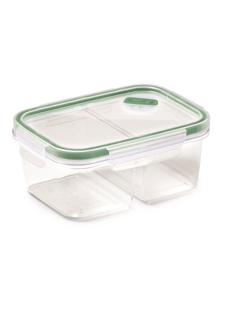 Tritan Renew Airtight Rectangular Lunch Box with two Compartments 800 ml | food storage Box | Airtight Lunch Box | BPA Free | Made in Italy - pzsku/ZB943761389AD9DB3ADA7Z/45/_/1698478598/98c1461c-041c-49b4-848e-230c3703c120