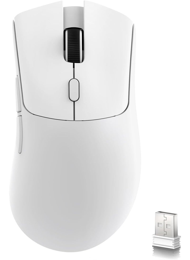 Attack Shark R1 Tri-Mode Wireless Gaming Mouse, 55g Lightweight Ergonomic Mouse, 18K DPI Optical Sensor, Bluetooth 5.2, 2.4G Wireless & USB Wired, 20 Million Click Lifespan, Esports Gaming Mouse for PC Gaming - Image 1