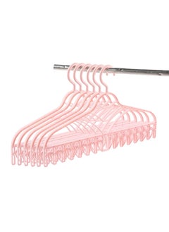 TYCOM Plastic Laundry Dryer Hanger Clips, Perfect for Socks, Underwear, Modern Nappies, Baby and Small Clothes, Durable Sturdy Grip Slip Resistant Drying Clothesline Pegs - Pink  - Image 1