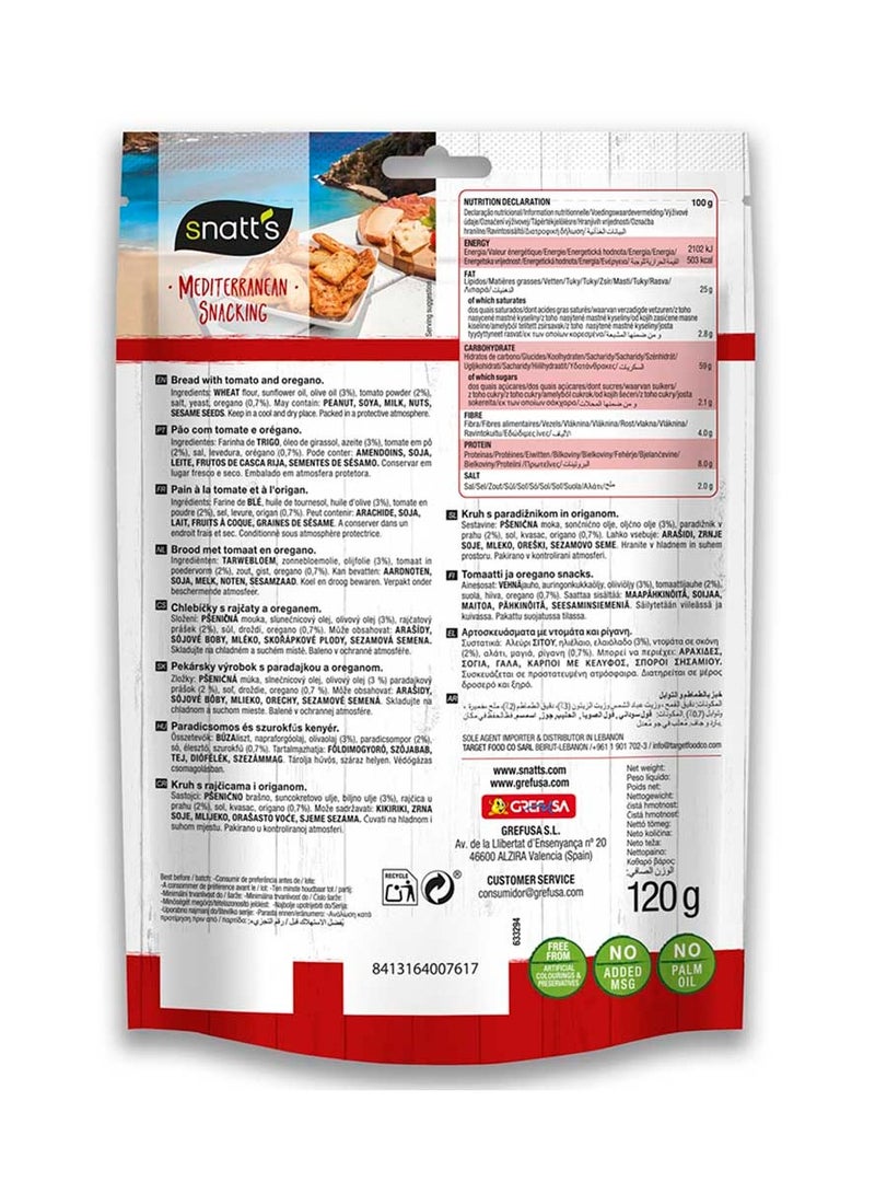 Snatts Tomato And Oregano Mediterranean Breadsticks - Image 2