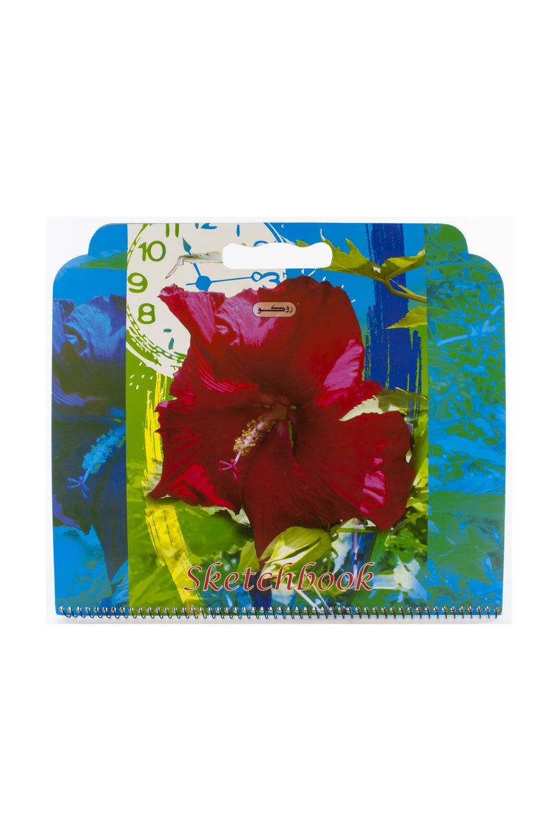 ROCO Sketch Pad Perforated with HandleWhite33 X 29.5 cm14 Sheets