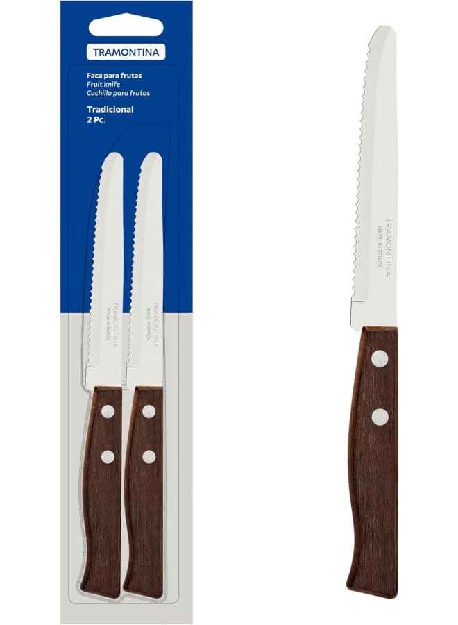 Tramontina Tradicional Fruit 4 2Pc Paring Knives Set - Image 1