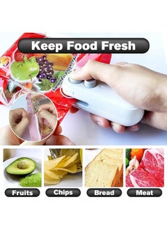 Generic Bag Sealer, Mini Handhold Portable Sealing Machine Plastic Bag Sealer, Heat Sealers For Snack Bag, Plastic Grocery Bag  - Image 3
