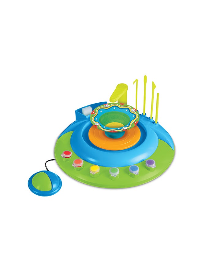 CraZart Red Box عجلة الفخار الكهربائية لتشكيل المواد - Image 2