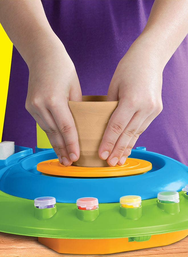 CraZart Red Box عجلة الفخار الكهربائية لتشكيل المواد - Image 5