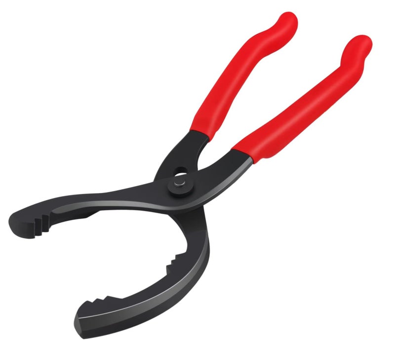 Shonee Oil Filter Wrench (L:12", Jaw Capacity: 60mm to 102mm), Automotive Oil Filter Removal Tool for Oil Change, Adjustable Fuel Filter Wrench Plier (1 Set) - Image 1