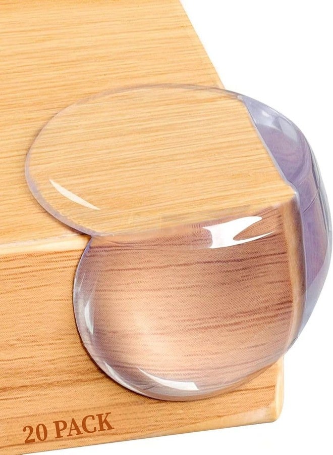 MUCHOCONNECT Silicon Corner Protector for Sharp Edges, Table Corners Edge Protector, Baby Proofing Edge & Corner Guards (20) - Image 1