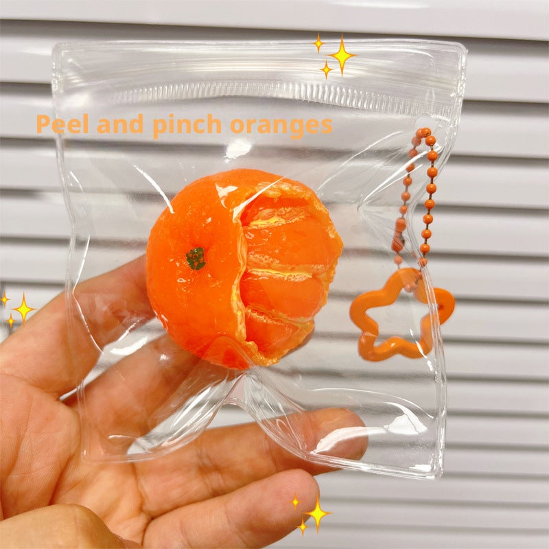 Orange Squishy Toy Stress Relief Slow Rebound - Image 2