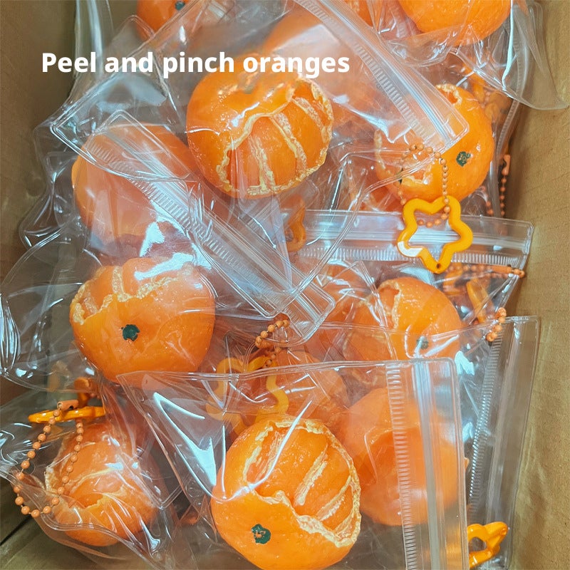 Orange Squishy Toy Stress Relief Slow Rebound - Image 1