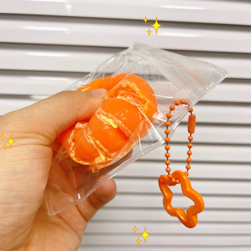 Orange Squishy Toy Stress Relief Slow Rebound - Image 4