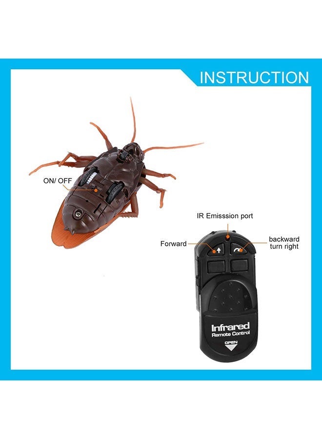 Infrared Ir Rc Cockroach Luminous Prank Toy Joke Scary Trick Bugs For Party Upgrade douyin video remote control - Image 3