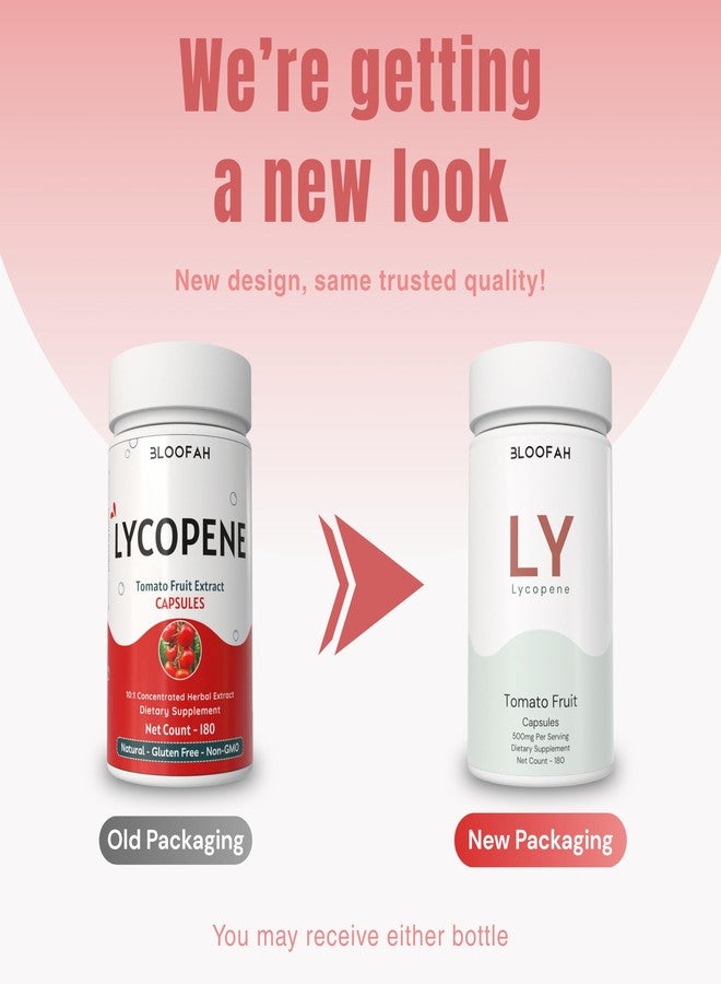 Bloofah Lycopene Supplement Capsules 500mg – Tomato Fruit Powder with Natural Lycopene for Antioxidant & Daily Wellness Support | Gluten Free, Non-GMO Lycopene Supplements for Men - Image 2