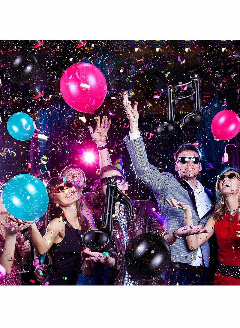 KASTWAVE 141Pcs TIKtok Music Balloon Birthday Balloon Garland Arch Kit,Themed Aluminum Balloon Set Contains 139 Balloons, 1 Roll of Glue and 5 Meters Balloon Chain, Party Decoration - Image 2