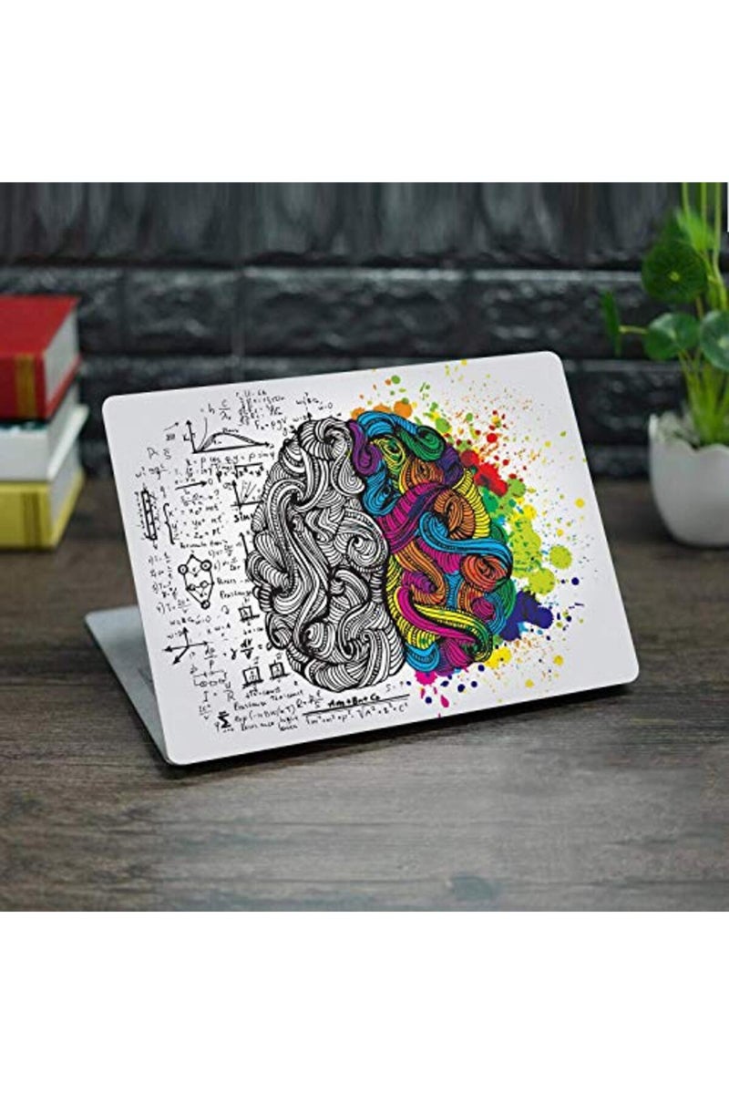 PIXELARTZ Laptop Skins Left & Right Brain 15.6 Inches Laptop Skins/Stickers for Dell-Lenovo-Acer-HP (1044) - Image 3