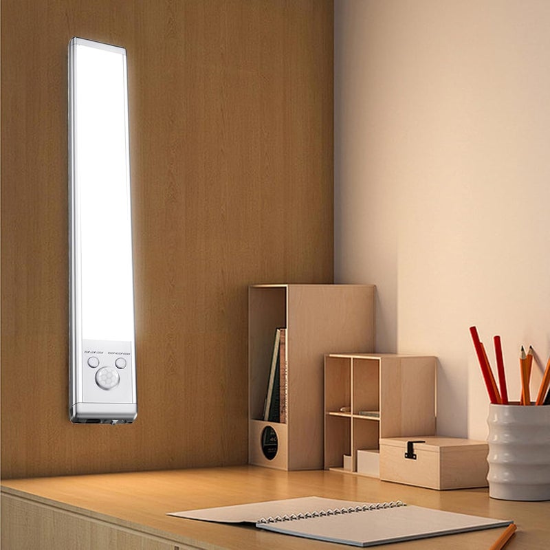 Wardrobe Light with Motion Sensor – Dimmable LED Lamp, Wardrobe Light, 25 cm 3 Levels LED Lamp for Kitchen, Bedroom, Staircase, Hallway, Wall Pantry and Garage - Image 2