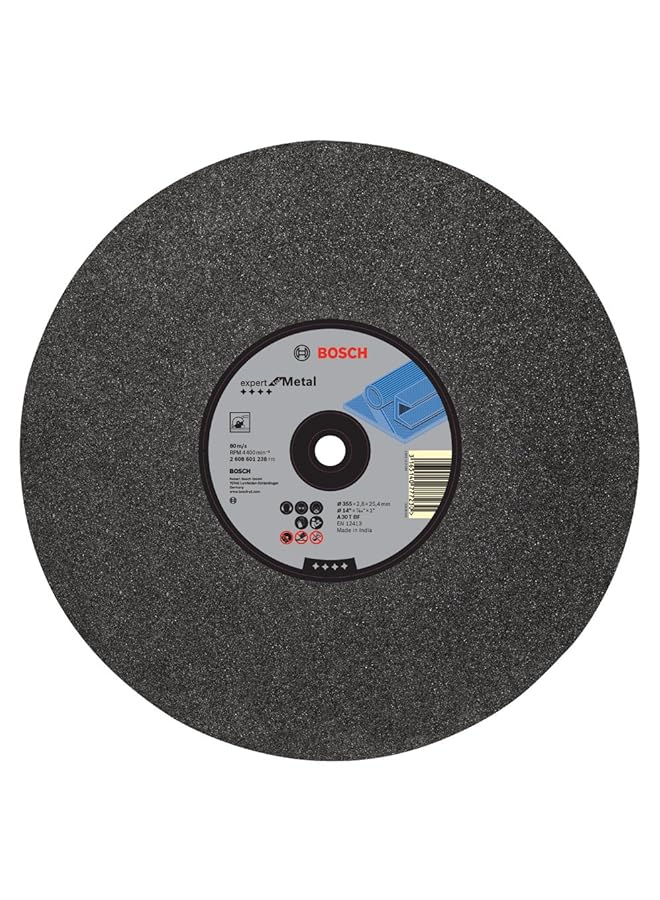 BOSCH Expert For Metal Straight Cutting Disc 1 Piece 355 Mm Diameter 2.80 Mm Thickness - Image 1