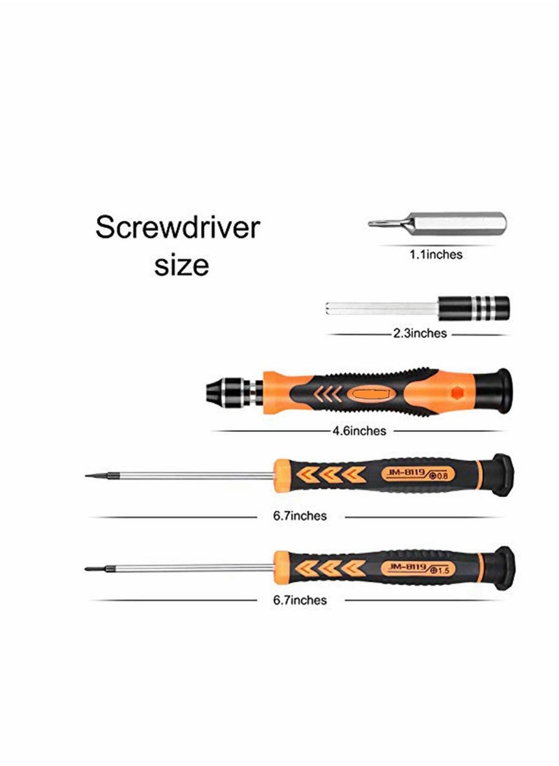 Excefore - Precision 45 in 1 Screwdriver Set Repair Maintenance Kit Tools for iPhone, iPad, Samsung Cell Phone,Tablet PC, Laptop,Computer and Other Electronic Device (45 in 1) - Image 1