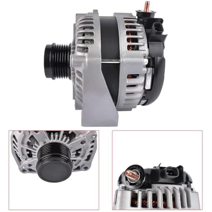 TEKKOAUTO 170amp Alternator Replacement for Cadillac Escalade ESV Chevy Suburban Tahoe Silverado 1500 Camaro GMC Yukon Sierra 1500 2015-2020 84143540 1042106870 22949467 - Image 5