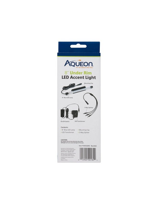 أكيون مصباح LED مميز أسفل الحافة من Aqueon مقاس واحد  - Image 3