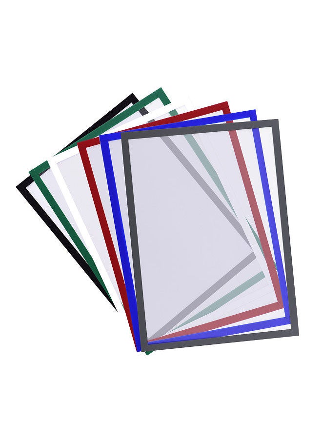 Generic Magnetic File Frame Transparent PVC Document Display Frame for A4 Size Letter Paper Photo Picture Work Schedule  - Image 2