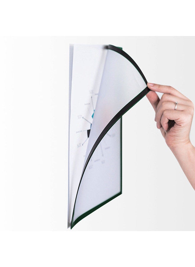 Generic Magnetic File Frame Transparent PVC Document Display Frame for A4 Size Letter Paper Photo Picture Work Schedule  - Image 5