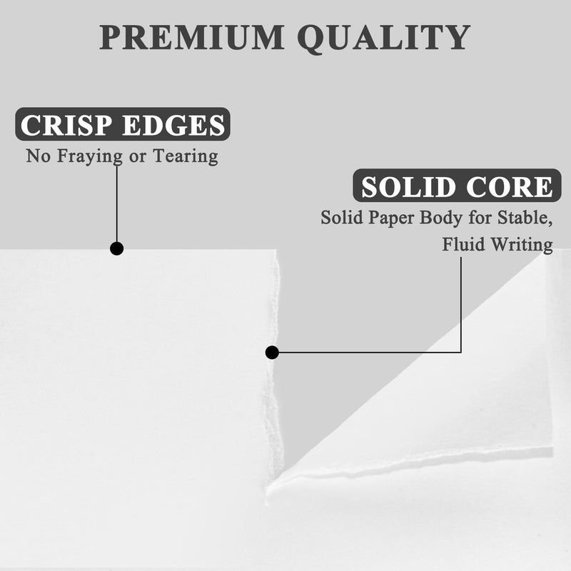 Manilaus White Cardstock 8.5 x 11"Inch, 80lb Cardstock Paper, 30 Sheets Card Stock Paper 8.5 x 11 White, Heavy Thick Cardstocks Printer Papers for Invitations, Menus, Weddings, DIY Cards, Scrapbooking. - Image 4