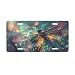 cfpolar Shiny Dragonfly License Plate Decorative Car Front License Plate Aluminum Novelty License Plates Vanity Tag Metal Car Plate for Women Men 6 X 12 Inch - Image 2